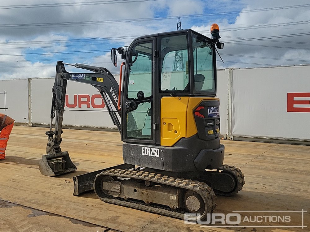 2022 Volvo ECR25D - Mini excavator: picture 3 2022 Volvo ECR25D - Mini excavator: picture 3