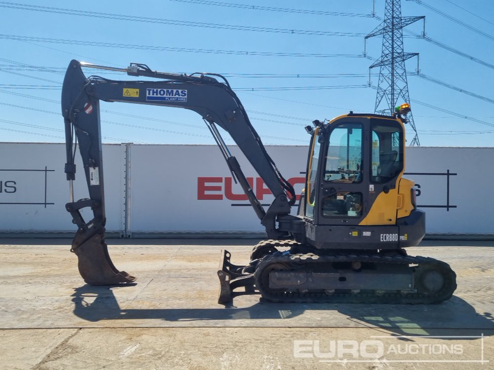 2022 Volvo ECR88D - Mini excavator: picture 2 2022 Volvo ECR88D - Mini excavator: picture 2