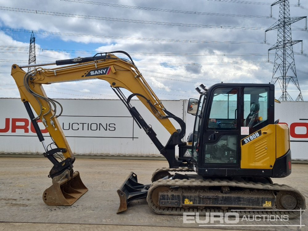 2023 Sany SY80 - Mini excavator: picture 2 2023 Sany SY80 - Mini excavator: picture 2