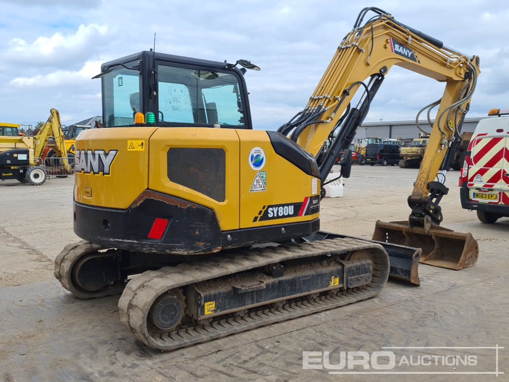 2023 Sany SY80 - Mini excavator: picture 5 2023 Sany SY80 - Mini excavator: picture 5