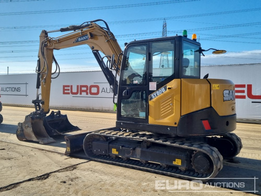 2023 Sany SY80U - Mini excavator: picture 3 2023 Sany SY80U - Mini excavator: picture 3