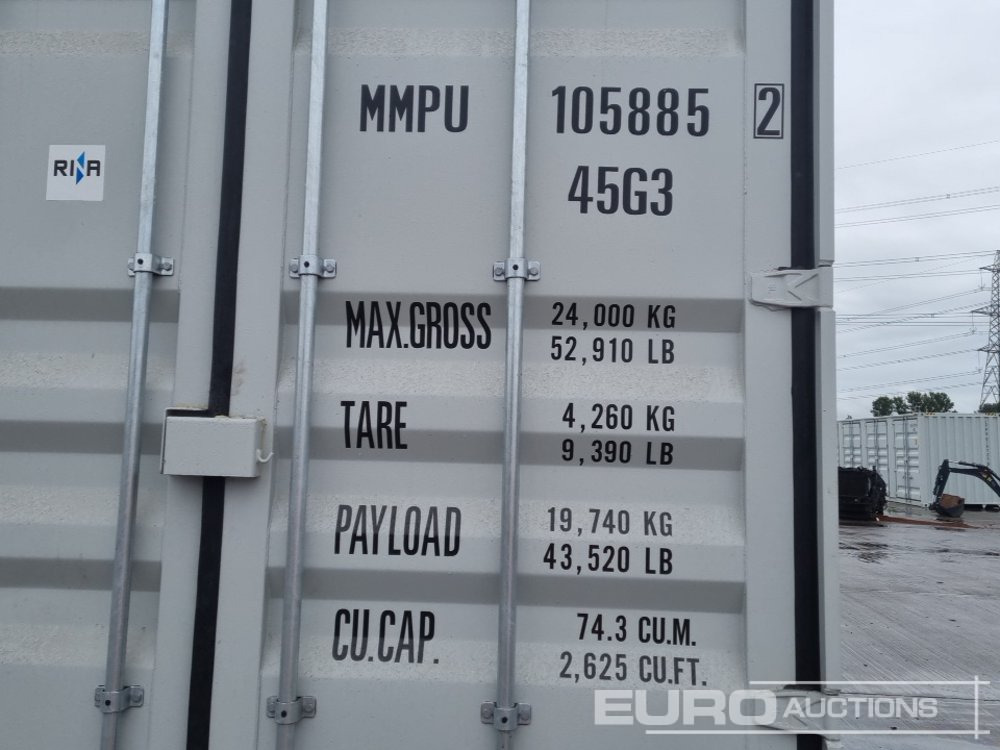 Shipping container 2025 40' x 8' HQ Container,4 Side Doors, 1 End Door (Cannot Be Reconsigned): picture 15