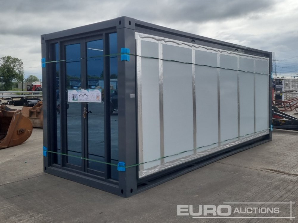 2025 Leve Expandable House, Folding Portable House/Office, Two Bedrooms, One Living Room, Unfolded Size Is 21' (Cannot Be Reconsigned) - Shipping container: picture 1 2025 Leve Expandable House, Folding Portable House/Office, Two Bedrooms, One Living Room, Unfolded Size Is 21' (Cannot Be Reconsigned) - Shipping container: picture 1