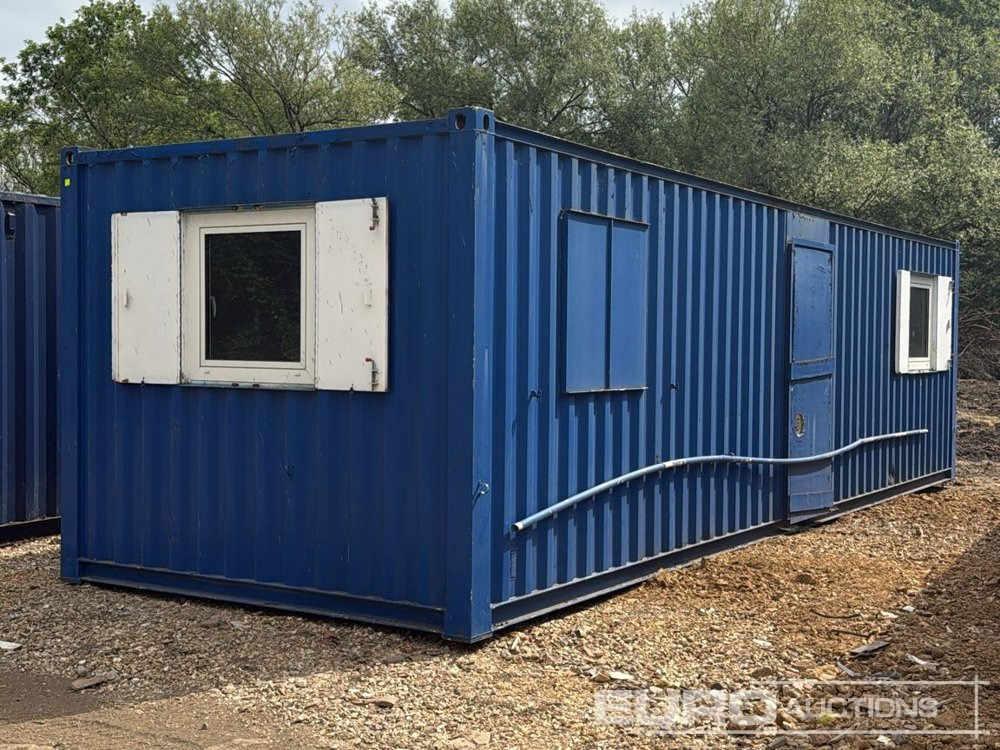 32’ x 10’ Steel Cabin, Double Office (Being Sold Offsite Old Uxbridge Road, Rickmansworth, WD3 9YB, Contact Cathal Doherty 00353 862176148 For Further Info, Customer Will Provide Crane For Loading) - Shipping container: picture 1 32’ x 10’ Steel Cabin, Double Office (Being Sold Offsite Old Uxbridge Road, Rickmansworth, WD3 9YB, Contact Cathal Doherty 00353 862176148 For Further Info, Customer Will Provide Crane For Loading) - Shipping container: picture 1