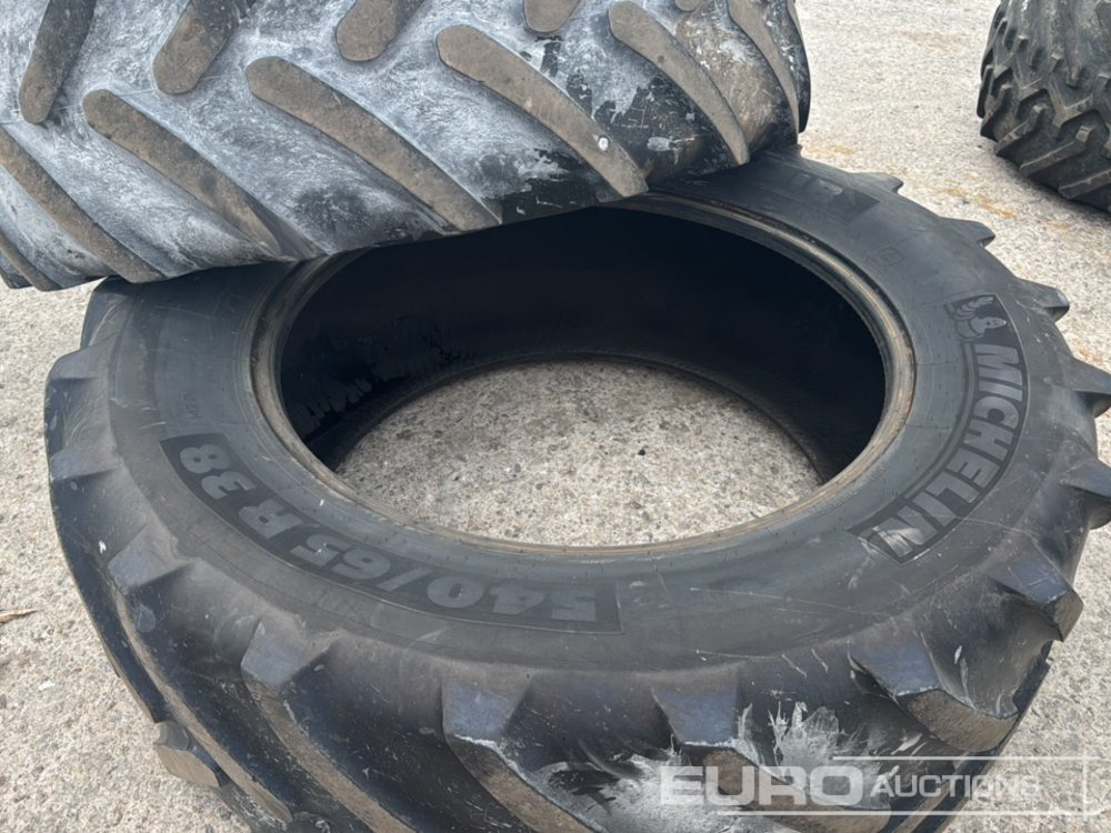540/65R38 Michelin Tyres (2 of) & 480/65R28 Tyres (2 of) - Tire: picture 5 540/65R38 Michelin Tyres (2 of) & 480/65R28 Tyres (2 of) - Tire: picture 5