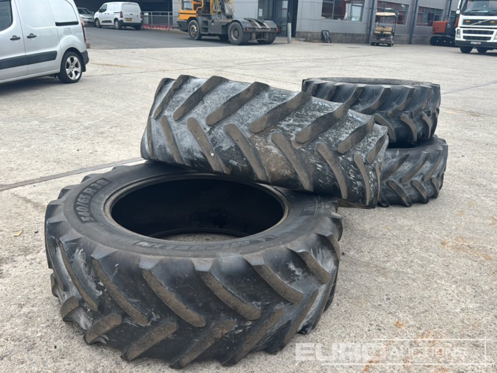 540/65R38 Michelin Tyres (2 of) & 480/65R28 Tyres (2 of) - Tire: picture 1 540/65R38 Michelin Tyres (2 of) & 480/65R28 Tyres (2 of) - Tire: picture 1