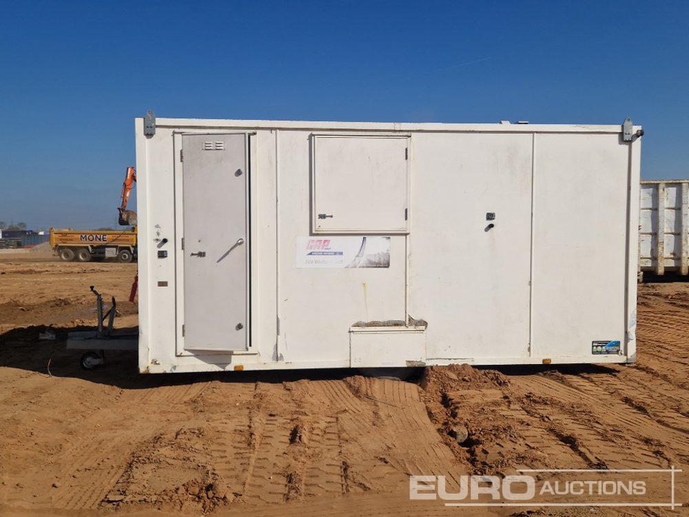AJC Single Axle Welfare Unit, Canteen, Toilet, Drying Room, Generator (Cannot Be Reconsigned) - Shipping container: picture 2 AJC Single Axle Welfare Unit, Canteen, Toilet, Drying Room, Generator (Cannot Be Reconsigned) - Shipping container: picture 2