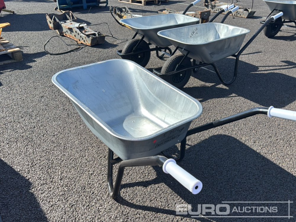 Galvanised Tub Wheelbarrow - Agricultural machinery: picture 2 Galvanised Tub Wheelbarrow - Agricultural machinery: picture 2