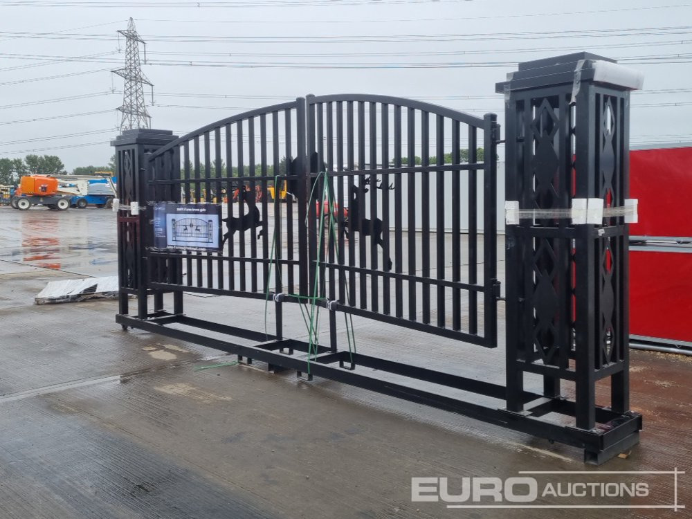 Unused 2025 20' Farm Iron Gate - Agricultural machinery: picture 2 Unused 2025 20' Farm Iron Gate - Agricultural machinery: picture 2