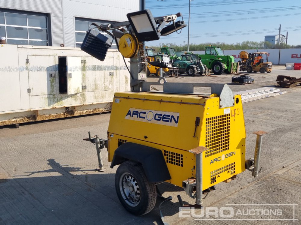 Arc Gen Single Axle Lighting Tower, Kubota Engine - Lighting tower: picture 3 Arc Gen Single Axle Lighting Tower, Kubota Engine - Lighting tower: picture 3