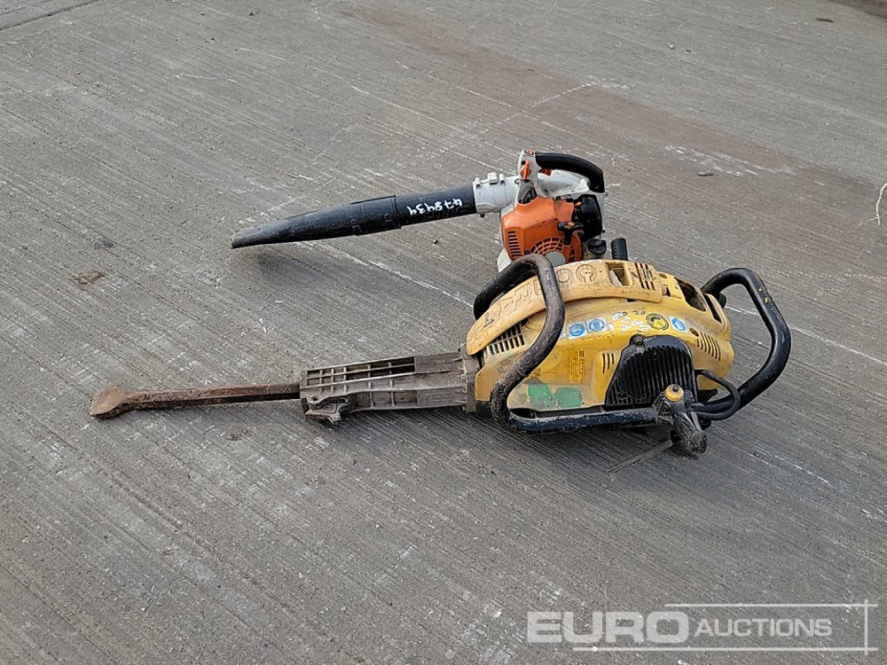 Atlas Copco Hydraulic Hand Held Breaker, Stihl Petrol Leaf Blower - Asphalt machine: picture 2 Atlas Copco Hydraulic Hand Held Breaker, Stihl Petrol Leaf Blower - Asphalt machine: picture 2