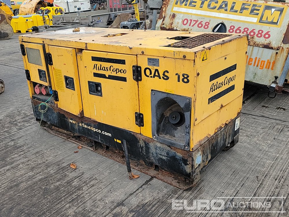 Atlas Copco QAS18 - Generator set: picture 1 Atlas Copco QAS18 - Generator set: picture 1