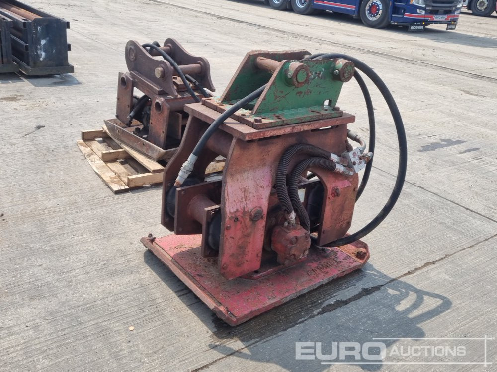 Hydraulic Compaction Plate 60mm Pin to suit 10 Ton Excavator - Attachment for Excavator: picture 5 Hydraulic Compaction Plate 60mm Pin to suit 10 Ton Excavator - Attachment for Excavator: picture 5