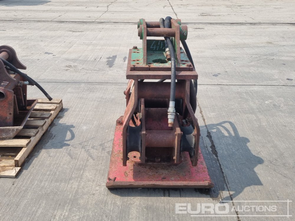 Hydraulic Compaction Plate 60mm Pin to suit 10 Ton Excavator - Attachment for Excavator: picture 4 Hydraulic Compaction Plate 60mm Pin to suit 10 Ton Excavator - Attachment for Excavator: picture 4