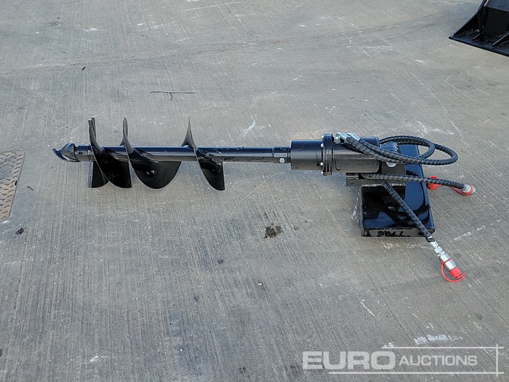 Unused 2025 Captok 12" Hydraulc Auger to suit Mini Skidsteer Loader - Attachment for Excavator: picture 2 Unused 2025 Captok 12" Hydraulc Auger to suit Mini Skidsteer Loader - Attachment for Excavator: picture 2