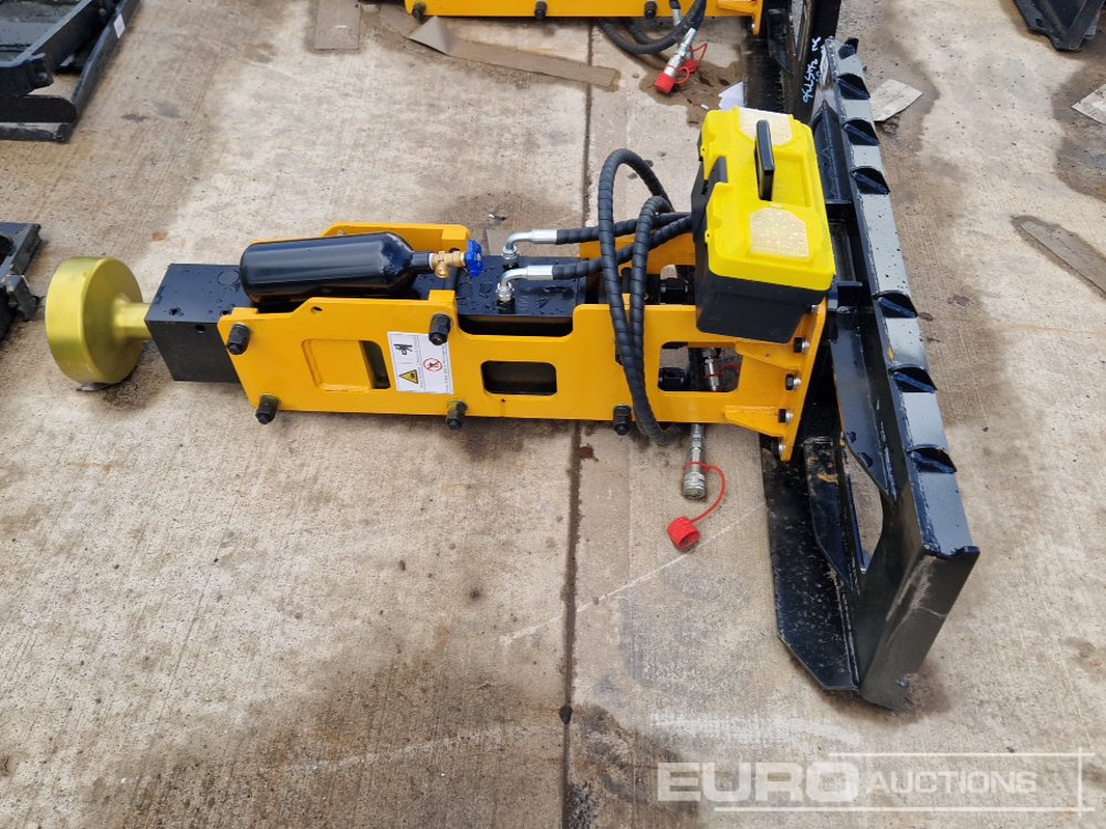 Unused 2025 GIYI D680 Hydraulic Pile Hammer to suit Skidsteer Loader - Attachment for Excavator: picture 2 Unused 2025 GIYI D680 Hydraulic Pile Hammer to suit Skidsteer Loader - Attachment for Excavator: picture 2
