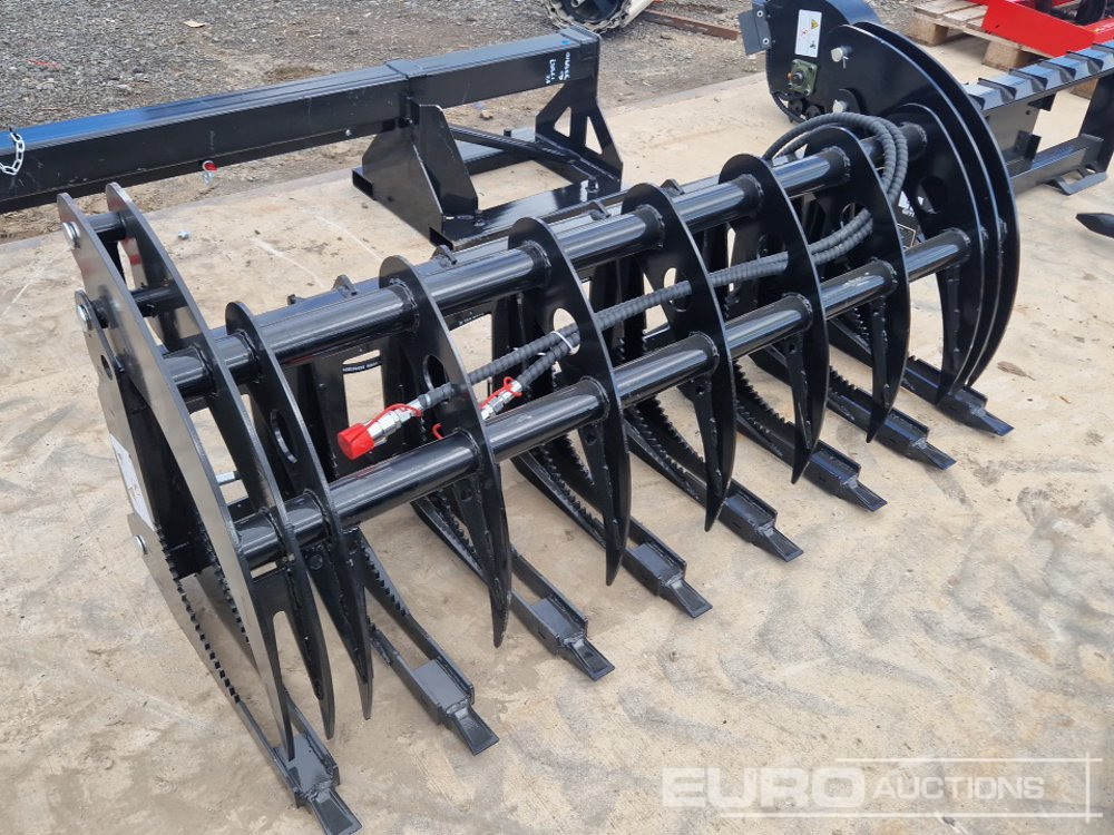 Unused 2025 GIYI GY-CLG72C 72" Hydraulic Log Grab to suit Skidsteer Loader - Attachment for Excavator: picture 1 Unused 2025 GIYI GY-CLG72C 72" Hydraulic Log Grab to suit Skidsteer Loader - Attachment for Excavator: picture 1