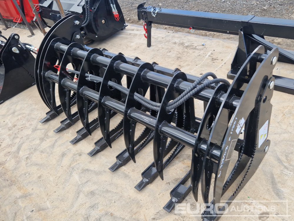 Unused 2025 GIYI GY-CLG72C 72" Hydraulic Log Grab to suit Skidsteer Loader - Attachment for Excavator: picture 2 Unused 2025 GIYI GY-CLG72C 72" Hydraulic Log Grab to suit Skidsteer Loader - Attachment for Excavator: picture 2