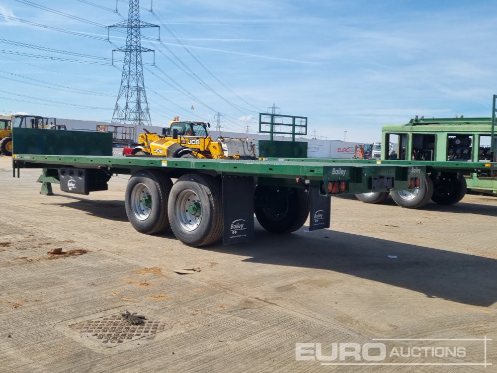 Bailey Twin Axle Drawbar Flatbed Tailer - Farm trailer: picture 3 Bailey Twin Axle Drawbar Flatbed Tailer - Farm trailer: picture 3