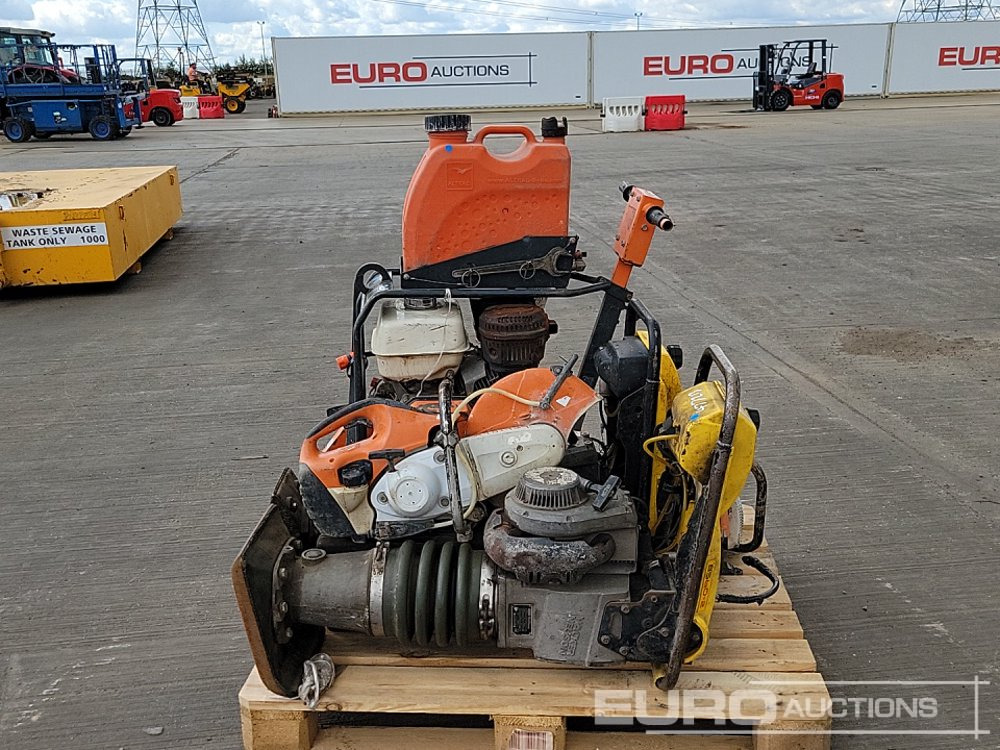 Belle CSXA01 Petrol Road Saw, Honda Engine, Wacker Neuson BS60-2 Petrol Trench Compactor (2 of), Stihl TS 480i Petrol Quick Cut Saw (2 of) - Asphalt machine: picture 2 Belle CSXA01 Petrol Road Saw, Honda Engine, Wacker Neuson BS60-2 Petrol Trench Compactor (2 of), Stihl TS 480i Petrol Quick Cut Saw (2 of) - Asphalt machine: picture 2