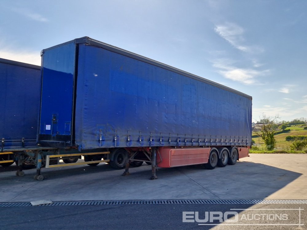 Cartwright 45' Tri Axle Curtainsider Trailer, BPW Axles - Curtainsider semi-trailer: picture 1 Cartwright 45' Tri Axle Curtainsider Trailer, BPW Axles - Curtainsider semi-trailer: picture 1