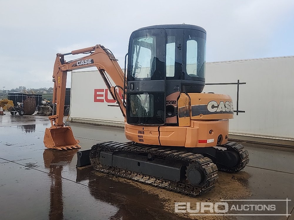 Case CX55B - Mini excavator: picture 3 Case CX55B - Mini excavator: picture 3