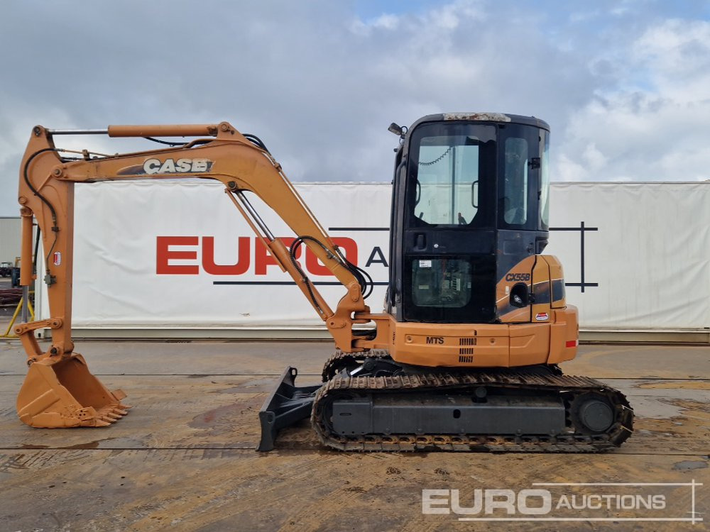 Case CX55B - Mini excavator: picture 2 Case CX55B - Mini excavator: picture 2