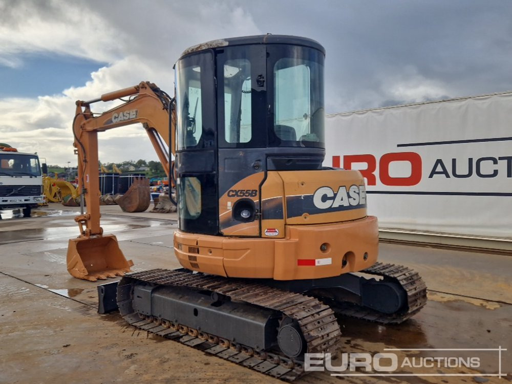Case CX55B - Mini excavator: picture 3 Case CX55B - Mini excavator: picture 3