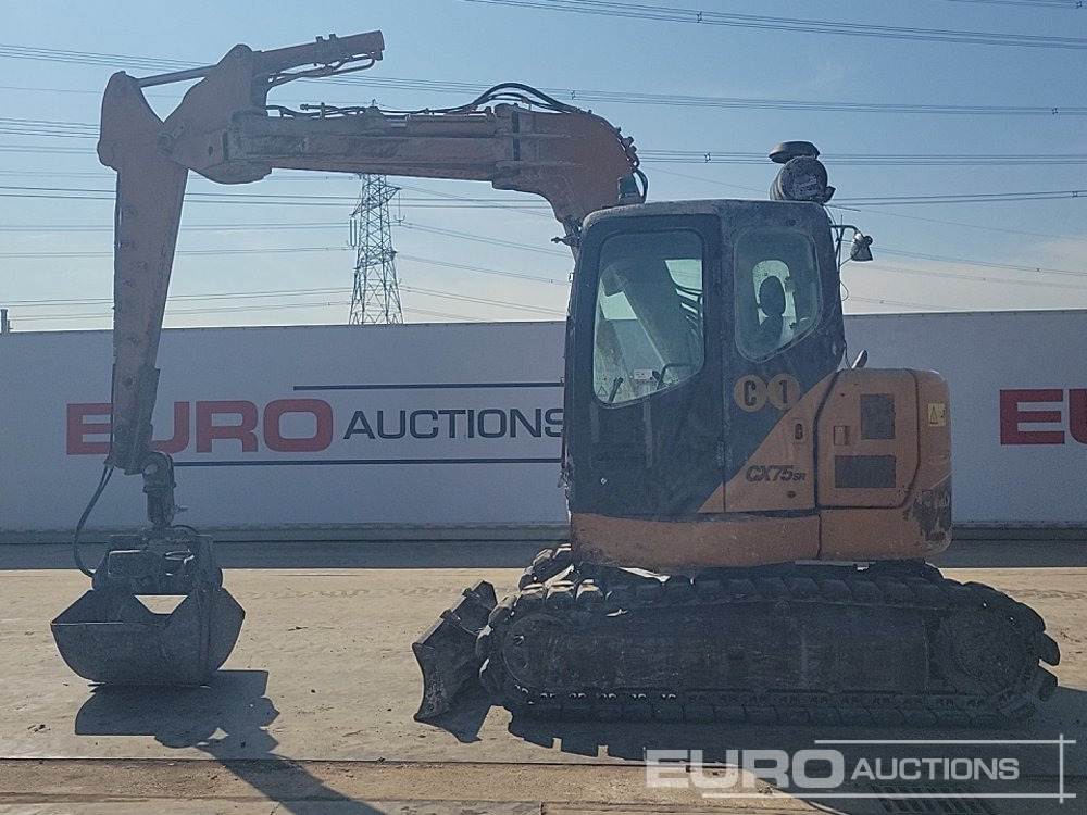 Case CX75SR - Mini excavator: picture 2 Case CX75SR - Mini excavator: picture 2