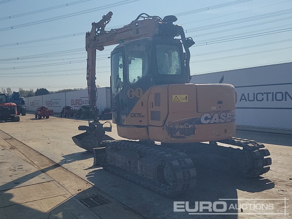 Case CX75SR - Mini excavator: picture 3 Case CX75SR - Mini excavator: picture 3