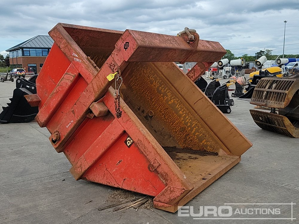 Conquip 1200Kg Boat Skip to suit Crane - Tipping skip: picture 1 Conquip 1200Kg Boat Skip to suit Crane - Tipping skip: picture 1