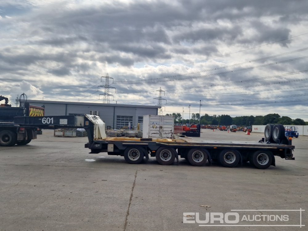 Crane Fruehauf 74 Ton 5 Axle Low Loader Trailer, Rear Steer - Low loader semi-trailer: picture 2 Crane Fruehauf 74 Ton 5 Axle Low Loader Trailer, Rear Steer - Low loader semi-trailer: picture 2
