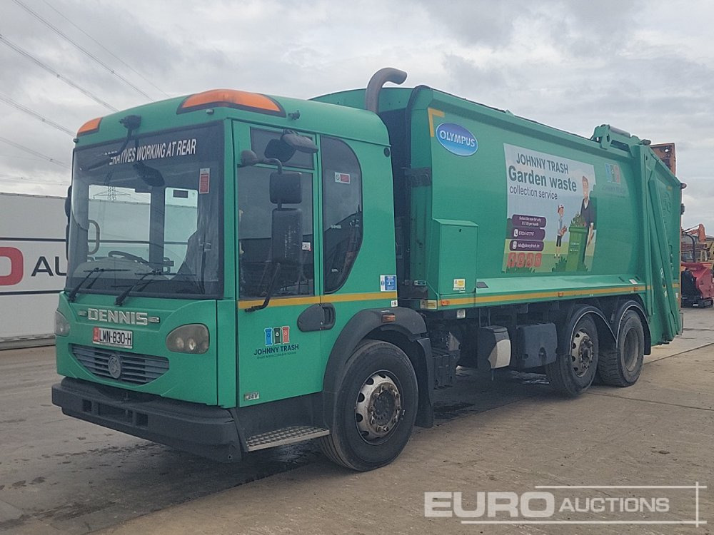 Dennis 6x2 Mid Lift Refuse Lorry, 360 Camera, Automatic Gearbox - Garbage truck: picture 1 Dennis 6x2 Mid Lift Refuse Lorry, 360 Camera, Automatic Gearbox - Garbage truck: picture 1