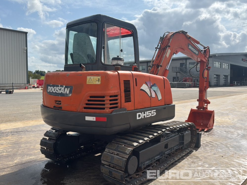 Doosan DH55-7 - Mini excavator: picture 5 Doosan DH55-7 - Mini excavator: picture 5