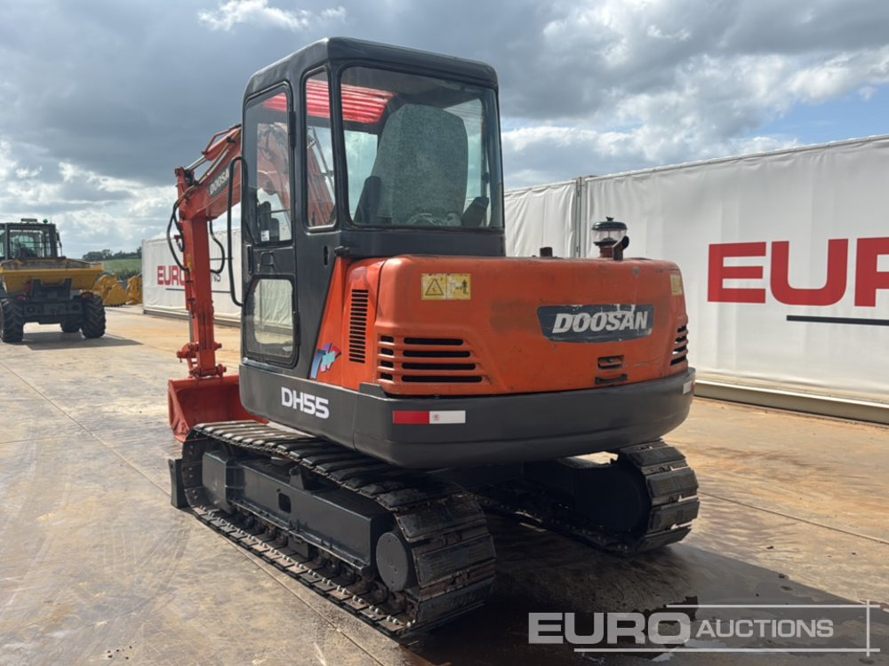 Doosan DH55-7 - Mini excavator: picture 3 Doosan DH55-7 - Mini excavator: picture 3