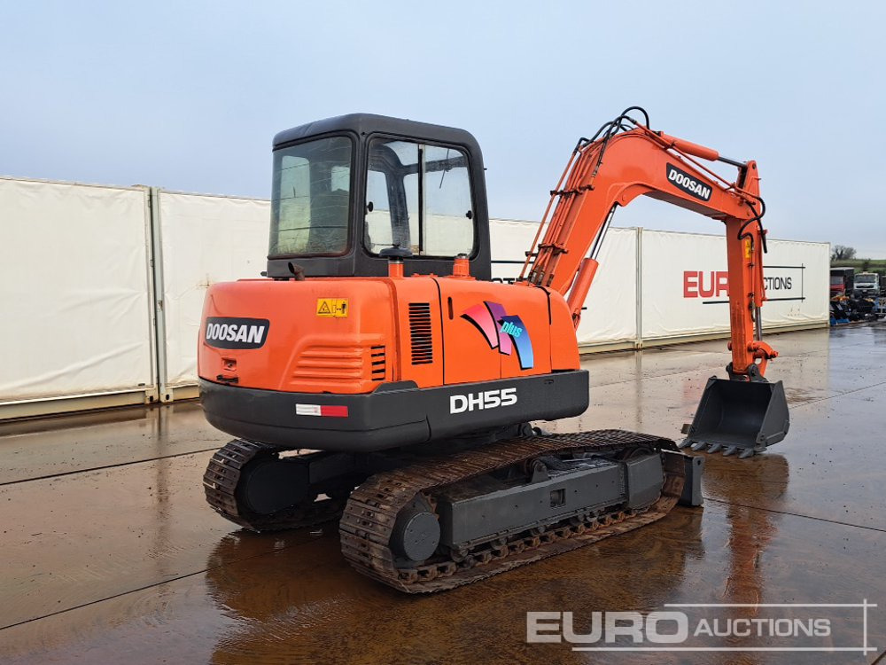 Doosan DH55-V - Mini excavator: picture 5 Doosan DH55-V - Mini excavator: picture 5