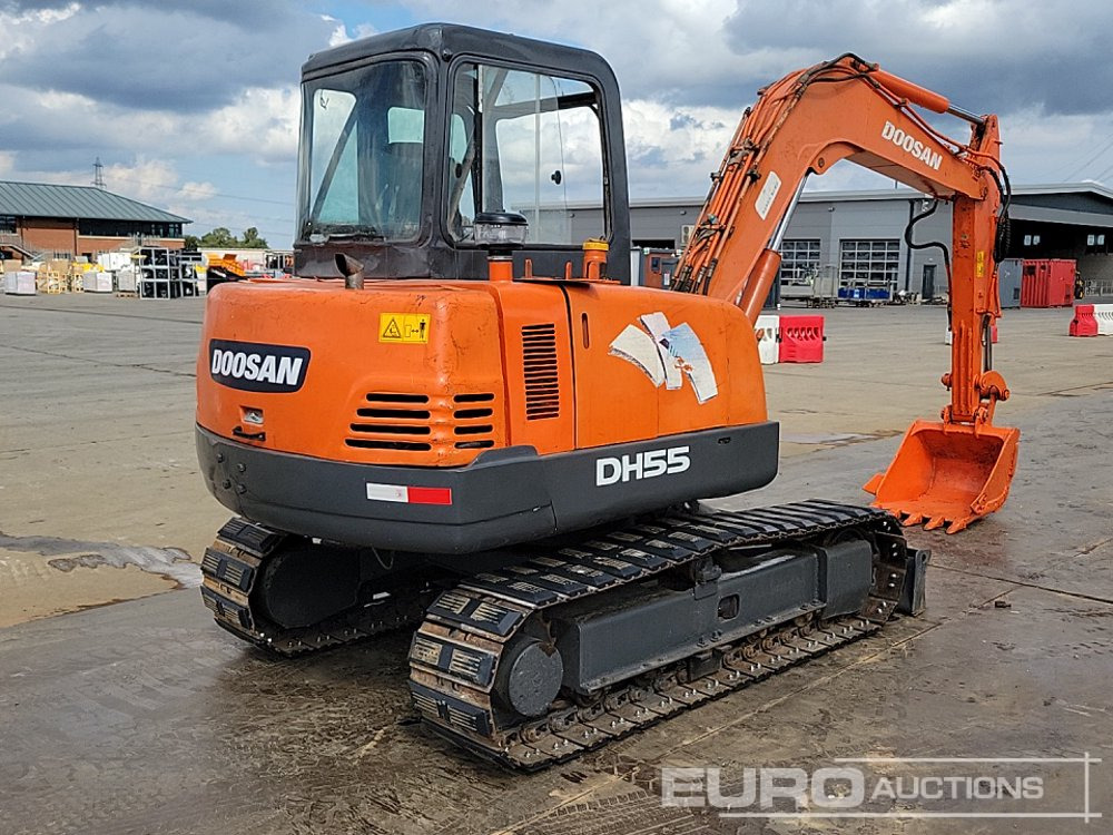 Doosan DH55-V - Mini excavator: picture 5 Doosan DH55-V - Mini excavator: picture 5