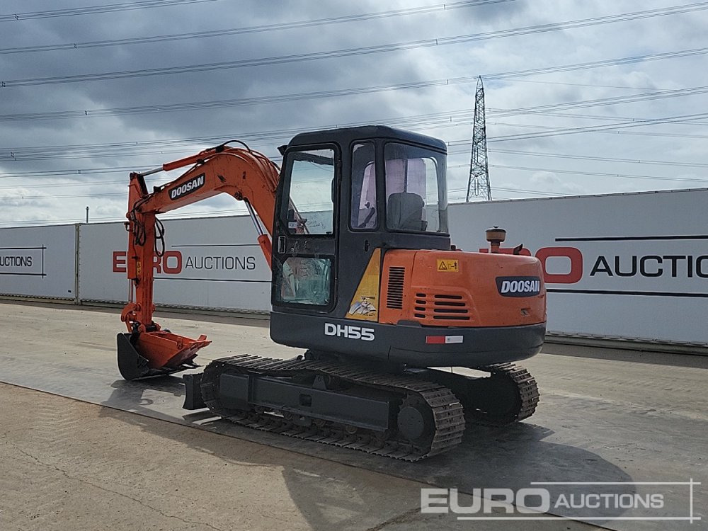 Doosan DH55-V - Mini excavator: picture 3 Doosan DH55-V - Mini excavator: picture 3