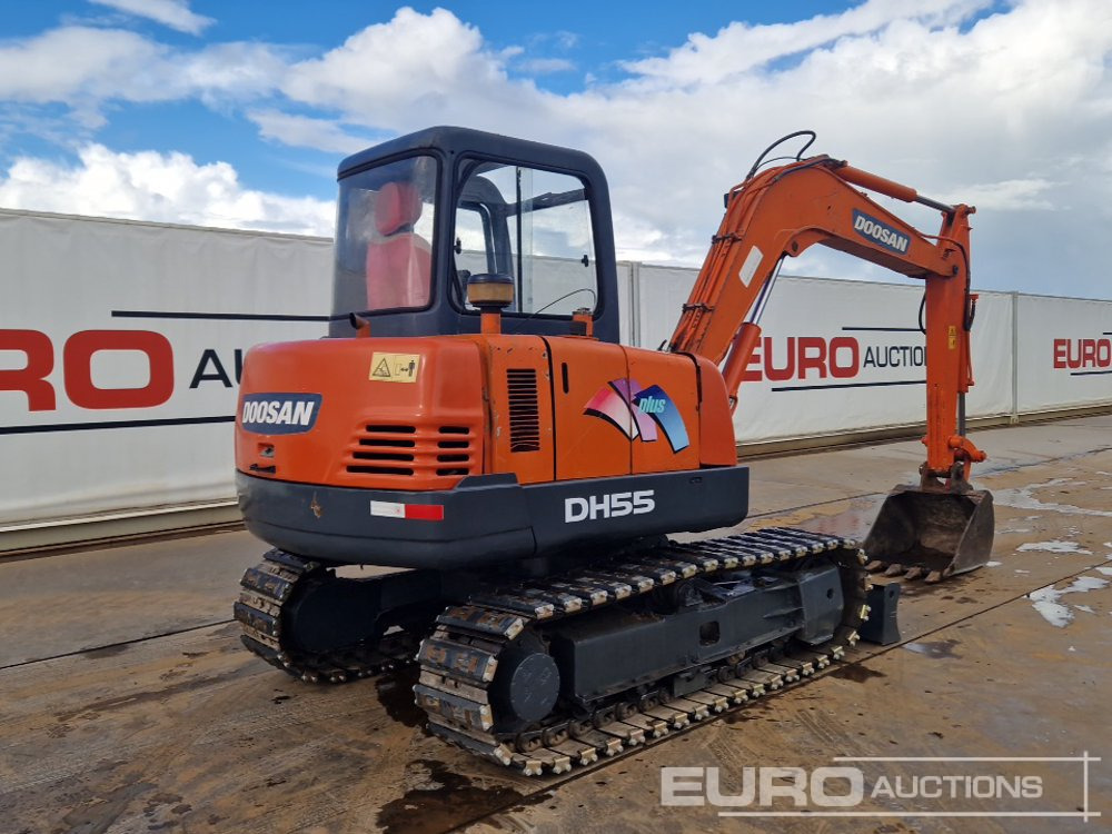 Doosan DH55-V - Mini excavator: picture 3 Doosan DH55-V - Mini excavator: picture 3