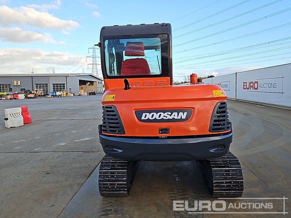 Doosan DX60 - Mini excavator: picture 4 Doosan DX60 - Mini excavator: picture 4