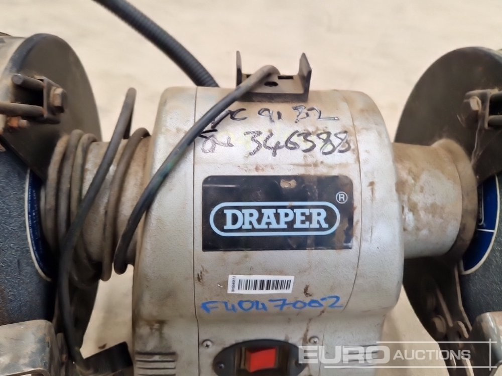 Construction equipment Draper550w 240 Volt Bench Grinder: picture 9
