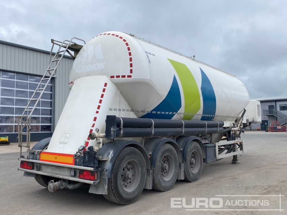 Feldbinder Tri Axle Cement Trailer, BPW Axles - Tank semi-trailer: picture 5 Feldbinder Tri Axle Cement Trailer, BPW Axles - Tank semi-trailer: picture 5