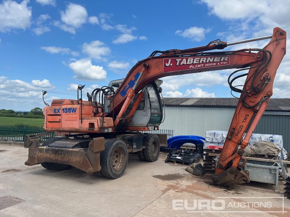 Fiat Hitachi EX135W - Wheel excavator: picture 1 Fiat Hitachi EX135W - Wheel excavator: picture 1