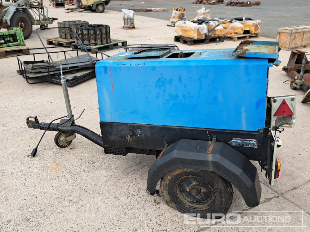 Genset 8-300 I-H Single Axle Diesel Welder/Generator, Hatz Engine - Generator set: picture 2 Genset 8-300 I-H Single Axle Diesel Welder/Generator, Hatz Engine - Generator set: picture 2