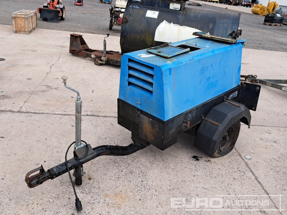 Genset 8-300 I-H Single Axle Diesel Welder/Generator, Hatz Engine - Generator set: picture 1 Genset 8-300 I-H Single Axle Diesel Welder/Generator, Hatz Engine - Generator set: picture 1
