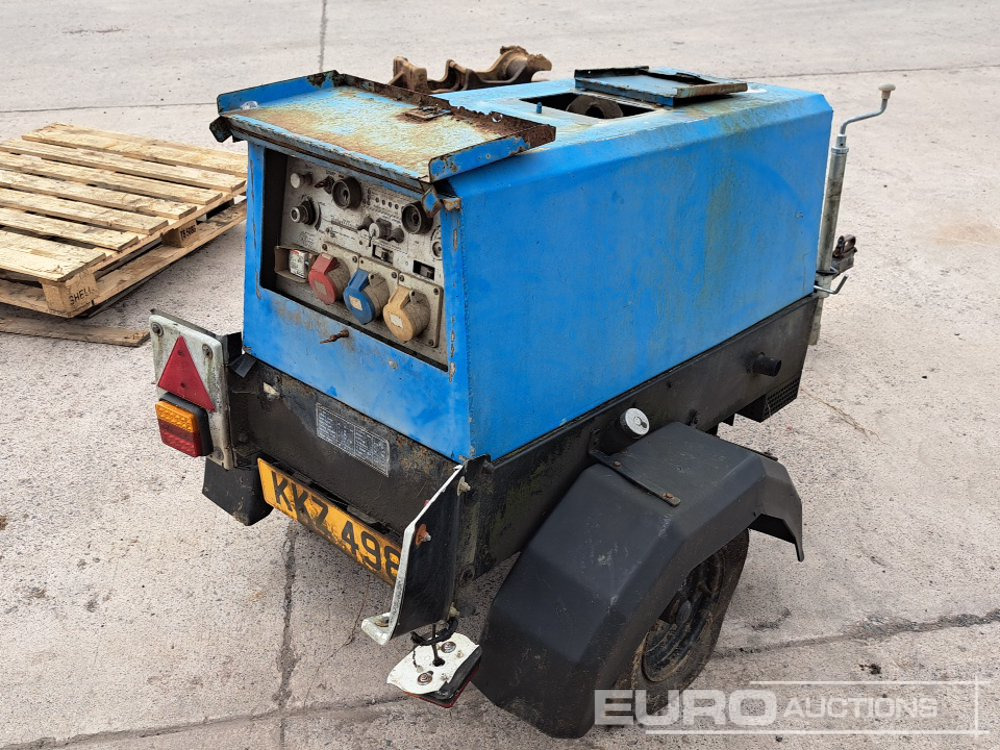 Genset 8-300 I-H Single Axle Diesel Welder/Generator, Hatz Engine - Generator set: picture 5 Genset 8-300 I-H Single Axle Diesel Welder/Generator, Hatz Engine - Generator set: picture 5