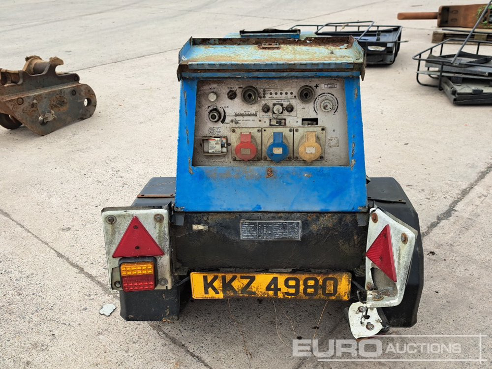 Genset 8-300 I-H Single Axle Diesel Welder/Generator, Hatz Engine - Generator set: picture 4 Genset 8-300 I-H Single Axle Diesel Welder/Generator, Hatz Engine - Generator set: picture 4
