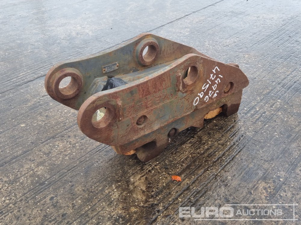 Hill Tefra Hydraulic Double Lock QH 45mm Pin to suit 4-6 Ton Excavator - Quick coupler: picture 1 Hill Tefra Hydraulic Double Lock QH 45mm Pin to suit 4-6 Ton Excavator - Quick coupler: picture 1