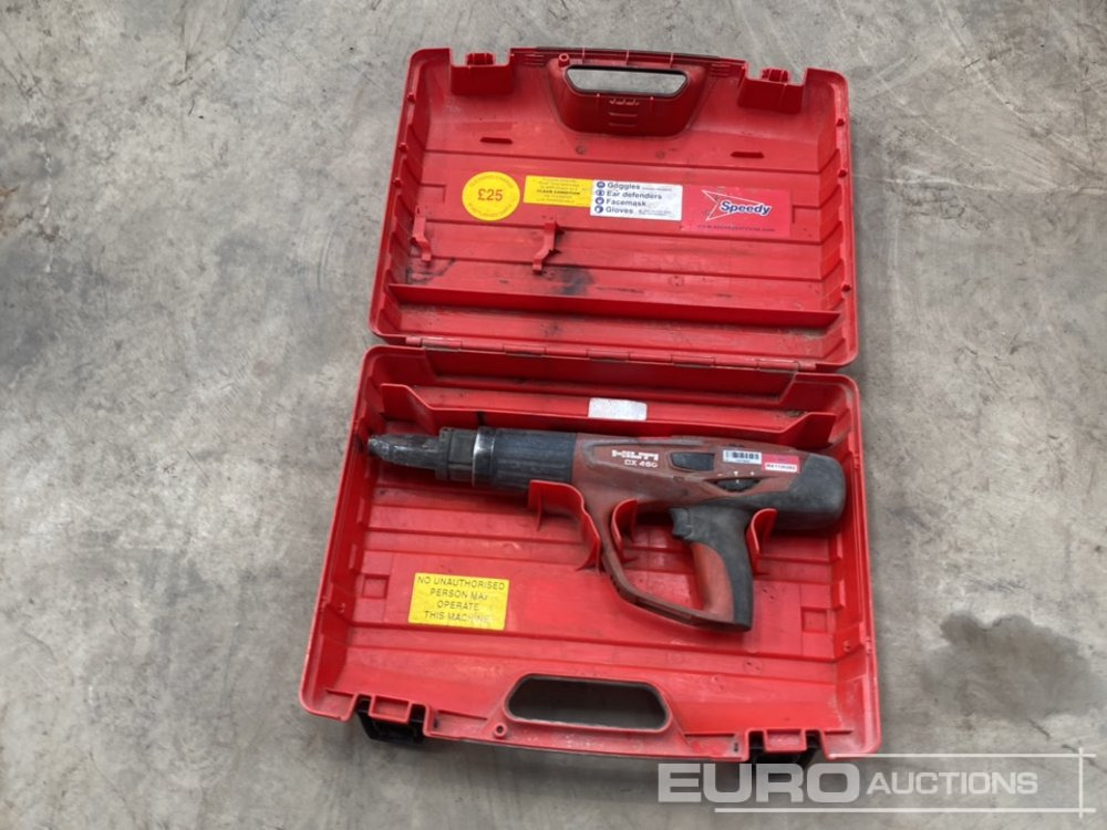 Hilti DX460 Nail Gun (Body & Case Only) - Construction equipment: picture 2 Hilti DX460 Nail Gun (Body & Case Only) - Construction equipment: picture 2