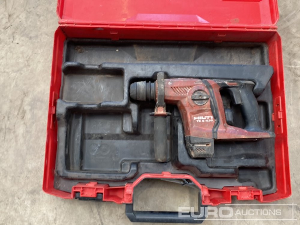 Hilti TE 6-A36 36 Volt Cordless Hammer (Body & Case Only) - Construction equipment: picture 5 Hilti TE 6-A36 36 Volt Cordless Hammer (Body & Case Only) - Construction equipment: picture 5